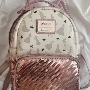 Disney Loungefly Backpack with Sequin Accents